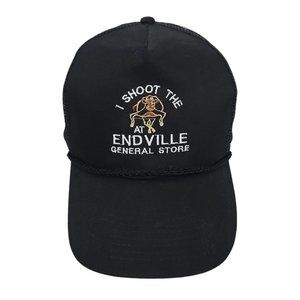 I Shoot The Bull At Endville General Store Mesh Snapback Cap Trucker Ball Hat